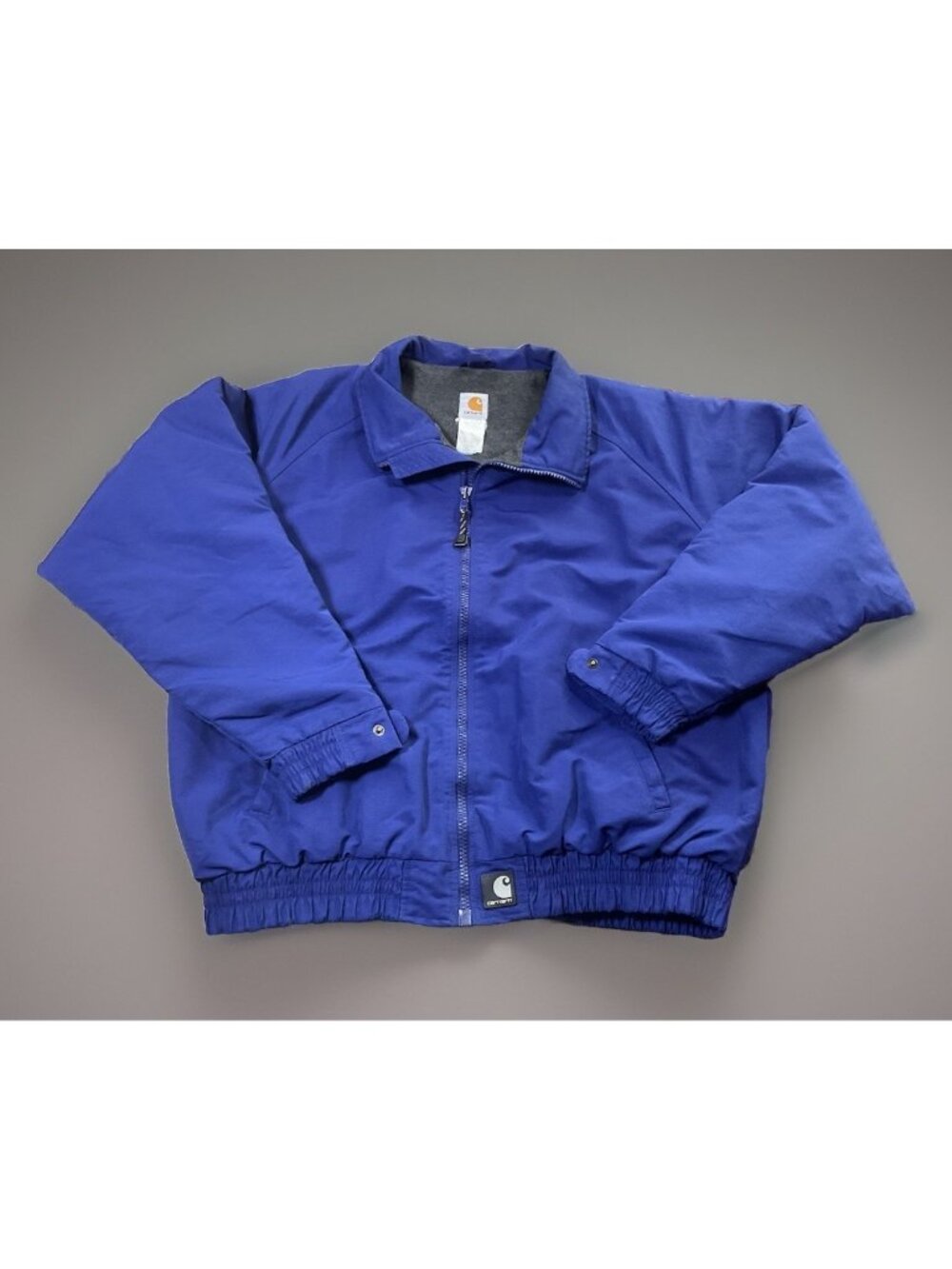 Carhartt Vintage Fleece Lined Blue Purple Bomber Jacket Men’s